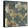 Deconstructed Quatrefoil I-Jennifer Goldberger-Framed Stretched Canvas