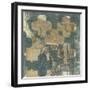 Deconstructed Quatrefoil II-Jennifer Goldberger-Framed Art Print