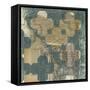 Deconstructed Quatrefoil II-Jennifer Goldberger-Framed Stretched Canvas