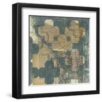 Deconstructed Quatrefoil II-Jennifer Goldberger-Framed Art Print