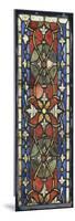 Décor de feuilles d'érable, vitrail provenant de l'église des franciscains de Colmar (?)-null-Mounted Giclee Print