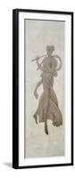 Décor de la salle à manger : danseuse dans le goût pompéien, d'après un dessin de Percier-Louis Lafitte-Framed Giclee Print