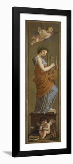 Décor du salon de la Richesse de l'hôtel de Lannoy : Les Arts-Pierre Paul Prud'hon-Framed Giclee Print