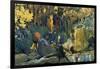 Décor for Debussy's Ballet L'Apres-Midi D'Un Faune (The Afternoon of a Fau), 1912-Leon Bakst-Framed Giclee Print