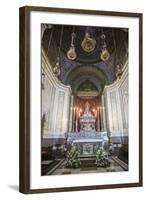 Decorated Altar in Palermo Cathedral (Duomo Di Palermo), Palermo, Sicily, Italy, Europe-Matthew Williams-Ellis-Framed Photographic Print