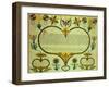 Decorated Birth and Baptism Record, Pennsylvania, c.1828-null-Framed Giclee Print