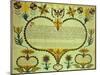 Decorated Birth and Baptism Record, Pennsylvania, c.1828-null-Mounted Giclee Print