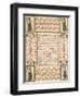 Decorated Birth and Baptismal Certificate, 1808-John Van Minian-Framed Giclee Print