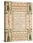 Decorated Birth and Baptismal Certificate, 1808-John Van Minian-Stretched Canvas