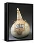 Decorated Bottle in Shape of Medieval Gourd-Telemaco Signorini-Framed Stretched Canvas