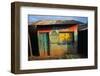 Decorated Building in the Village of Goulisoo, Oromo Area, Welega State, Ethiopia, Africa-Bruno Barbier-Framed Photographic Print