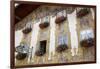 Decorated Buildings, Mittenwald, Bavaria (Bayern), Germany-Gary Cook-Framed Photographic Print