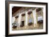 Decorated Buildings, Mittenwald, Bavaria (Bayern), Germany-Gary Cook-Framed Photographic Print