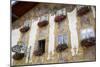 Decorated Buildings, Mittenwald, Bavaria (Bayern), Germany-Gary Cook-Mounted Photographic Print