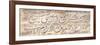 Decorated Calligraphic Panel with a Persian Couplet of Sa'Di, C.1860-Isma'il Jalayir-Framed Giclee Print