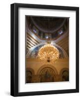 Decorated Ceiling in Holy Trinity Cathedral, Addis Ababa, Ethiopia-Gavin Hellier-Framed Photographic Print