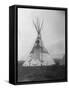 Decorated Crow Tepee-null-Framed Stretched Canvas