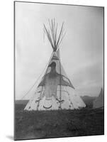 Decorated Crow Tepee-null-Mounted Photographic Print