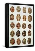 Decorated Eggs from Ukraine-null-Framed Stretched Canvas