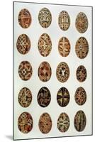 Decorated Eggs from Ukraine-null-Mounted Premium Giclee Print