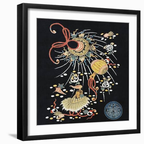 Decorated Fabric-null-Framed Giclee Print