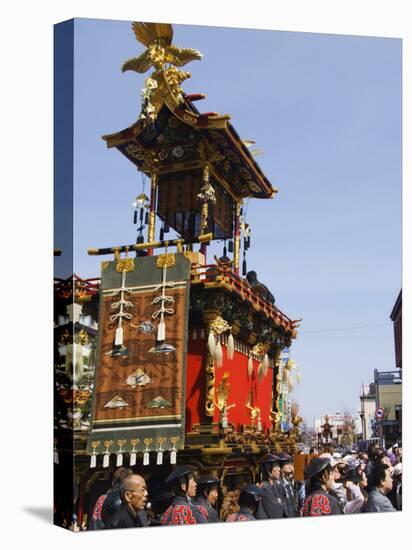 Decorated Floats at Takayama Spring Festival, Honshu Island, Japan-Kober Christian-Stretched Canvas