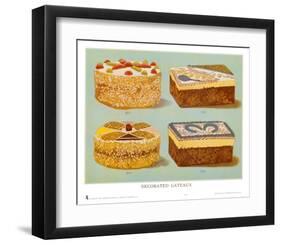 Decorated Gateaux, Occasion-null-Framed Art Print