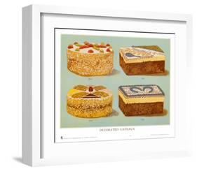 Decorated Gateaux, Occasion-null-Framed Art Print