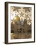 Decorated Glass Door in Sheikh Zayed Grand Mosque, Abu Dhabi, United Arab Emirates, Middle East-Angelo Cavalli-Framed Photographic Print