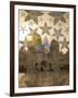 Decorated Glass Door in Sheikh Zayed Grand Mosque, Abu Dhabi, United Arab Emirates, Middle East-Angelo Cavalli-Framed Photographic Print