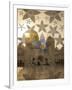 Decorated Glass Door in Sheikh Zayed Grand Mosque, Abu Dhabi, United Arab Emirates, Middle East-Angelo Cavalli-Framed Photographic Print