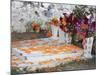 Decorated Graves, Cemetery, Janitzio Island, Day of the Dead, Lake Patzcuaro, Patzcuaro, Michoacan -Wendy Connett-Mounted Photographic Print