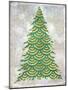 Decorated Green and Gold Xmas Tree-Cora Niele-Mounted Giclee Print