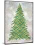 Decorated Green and Gold Xmas Tree-Cora Niele-Mounted Giclee Print