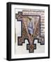 Decorated Initial-null-Framed Giclee Print