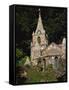 Decorated Little Chapel, Guernsey, Channel Islands, United Kingdom, Euruope-Tim Hall-Framed Stretched Canvas