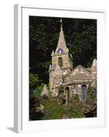 Decorated Little Chapel, Guernsey, Channel Islands, United Kingdom, Euruope-Tim Hall-Framed Photographic Print