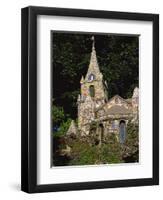 Decorated Little Chapel, Guernsey, Channel Islands, United Kingdom, Euruope-Tim Hall-Framed Photographic Print