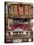 Decorated Lorry, Gilgit, Pakistan-Strachan James-Stretched Canvas