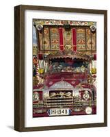 Decorated Lorry, Gilgit, Pakistan-Strachan James-Framed Photographic Print