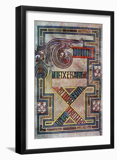 Decorated Page, 800 Ad-null-Framed Giclee Print