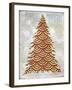 Decorated Red and Gold Xmas Tree-Cora Niele-Framed Giclee Print