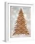 Decorated Red and Gold Xmas Tree-Cora Niele-Framed Giclee Print