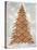 Decorated Red and Gold Xmas Tree-Cora Niele-Stretched Canvas