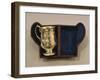 Decorated Silver Mug with its Case, 1862-null-Framed Giclee Print