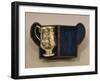 Decorated Silver Mug with its Case, 1862-null-Framed Giclee Print