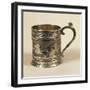 Decorated Silver Mug with Mythological Scenes by Rebecca Emes and Martin Hall-null-Framed Giclee Print