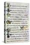 Decorated Text Page, 800 Ad-null-Stretched Canvas
