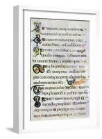 Decorated Text Page, 800 Ad-null-Framed Giclee Print