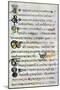 Decorated Text Page, 800 Ad-null-Mounted Giclee Print